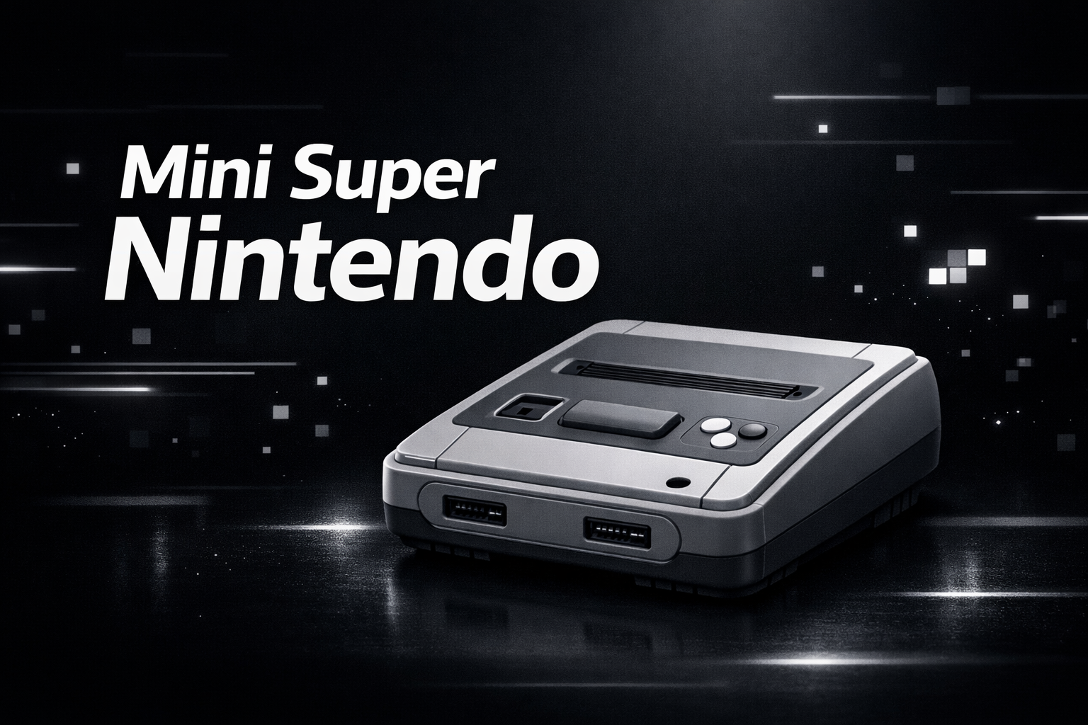 Capa do artigo da GANM OLS sobre o Mini Super Nintendo.