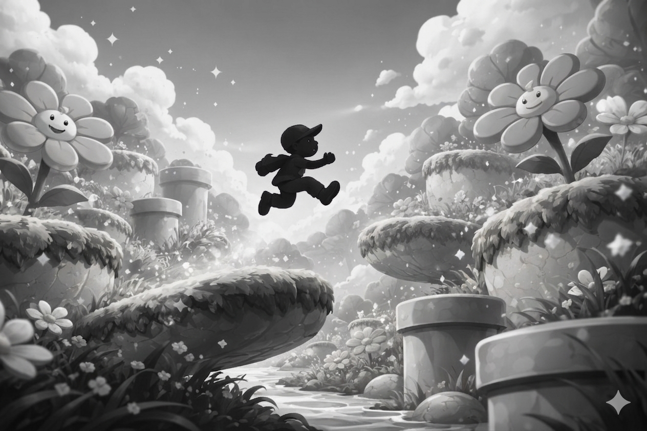 Capa do artigo da GANM OLS sobre Super Mario Bros. Wonder.