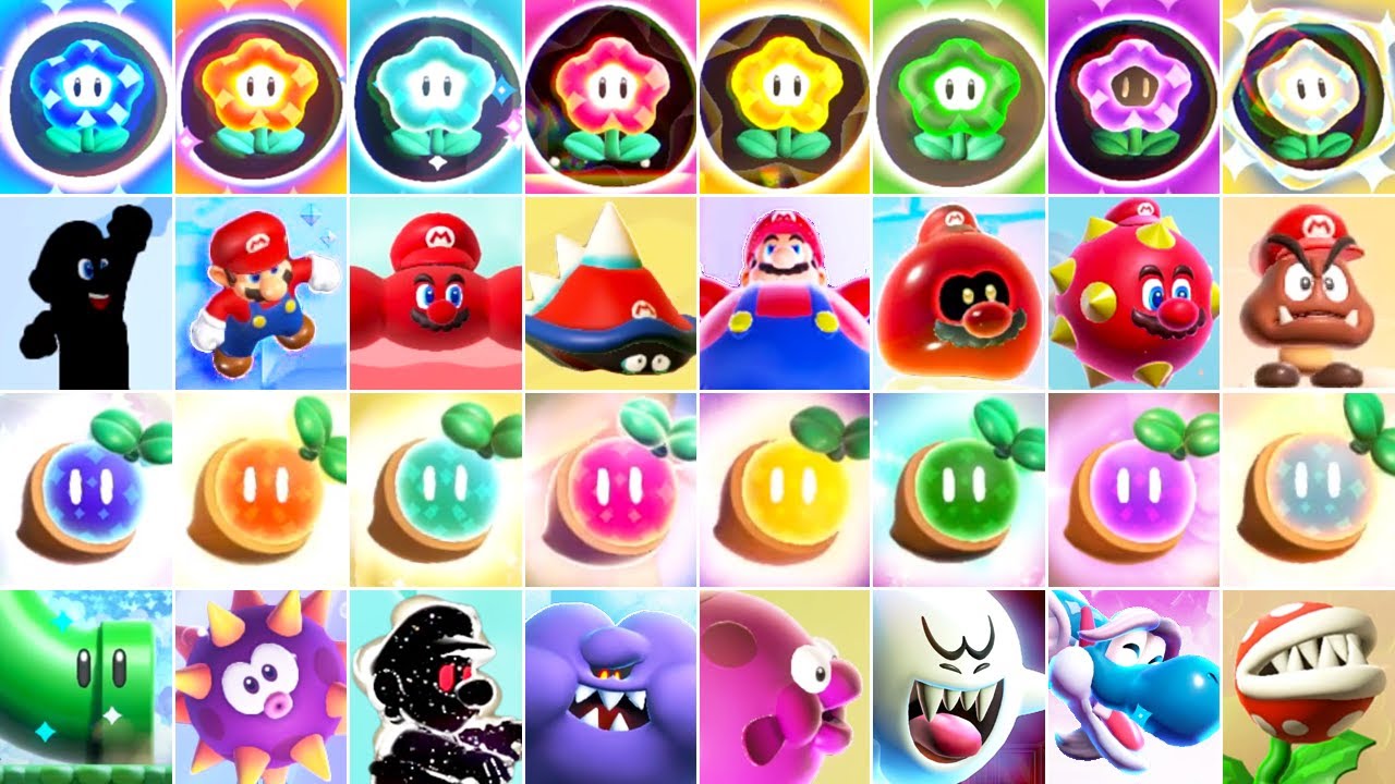 Wonder Flowers e os efeitos imprevisíveis de Super Mario Bros. Wonder.